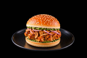 Masala Chaap Burger