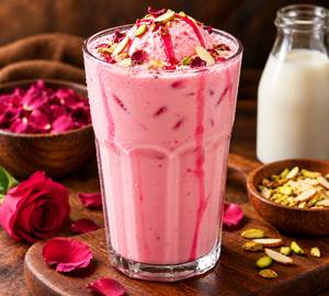 Rose milkshake