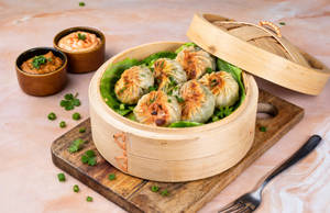 Veg Pan Grilled Momos