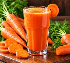Carrot fresh juice