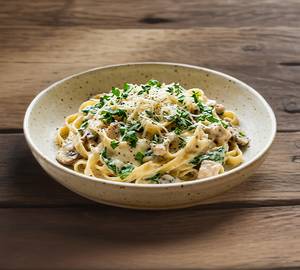 Creamy White Sauce Pasta [Serves 1] Macaroni