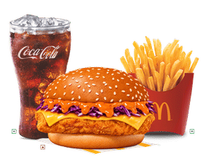     EVM McSpicy Chicken Korean Burger