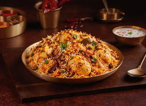 Egg Dum Biryani