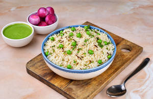 Green Peas Pulao