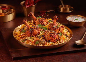 Chicken Lollipop Biryani