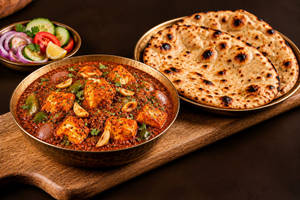 Garlic Paneer Meal (250 Ml)