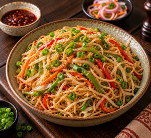 Veg Hakka Noodles