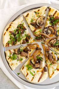 Mushroom Pizza 9 Inch