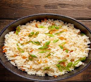Garlic Fried Rice + 1 Chapathi Roll+ 250 Ml Thumsup