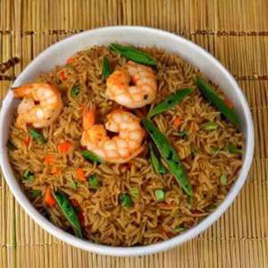 Chicken Prawns Fried Rice 1000ml) (o)