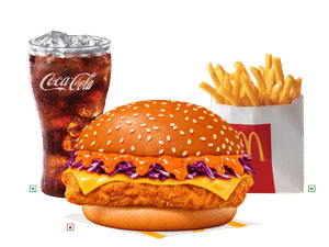 Small McSpicy Chicken Korean Burger