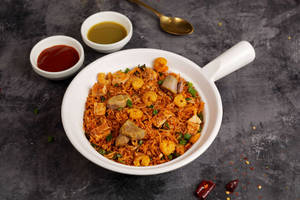 Schezwan Mix Fried Rice ( Non Veg )
