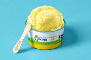 Pineapple Pop Ice Cream