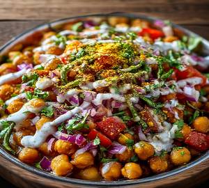 Dry Chana Chaat