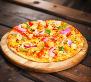 Cheese And Paneer Tikka Pizza