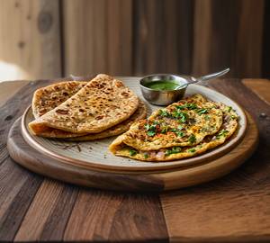 Omelette Paratha [Serves 1]