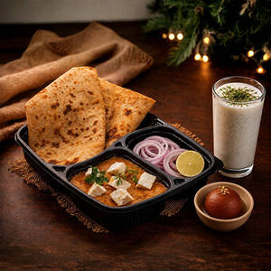 Paneer Kadai Paratha Combo Meal