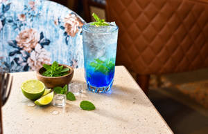 Ocean Blue Mojito