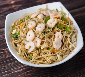 Prawns Chowmein Hakka (o)