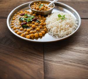 Homestyle Chole Chawal Combo