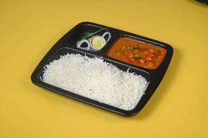 Chole + Rice + Salad