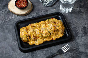 Cheesy Hot Garlic Wings