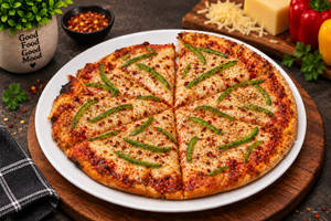 Cheese And Capsicum Pizza