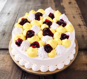 Berry Pineapple  Cake  (1 Lb)