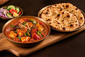 Kadhai Paneer Meal (250 Ml)