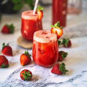 Strawberry  fresh juice