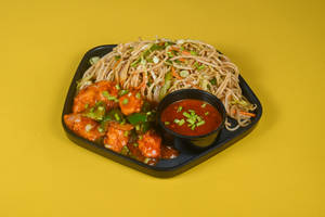 Paneer Chilli + Noodles +schzewan Sauce