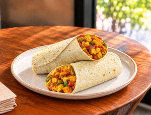 Spicy Paneer Wrap
