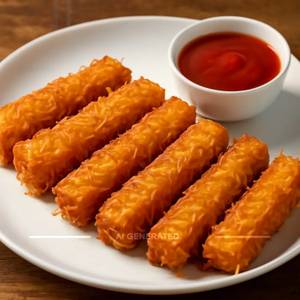 Crispy Thread Paneer