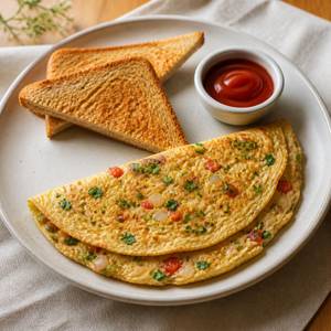 Bread Omlette