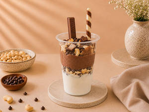 Nutty Chocolate Crunch Ice Cream Sundae - (240 Ml)