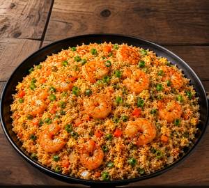Schezwan Prawns Fried Rice