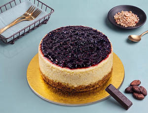 Blueberry Baked Cheese Bento Cake (~250gm)