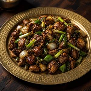 Mangolian Chicken-dry