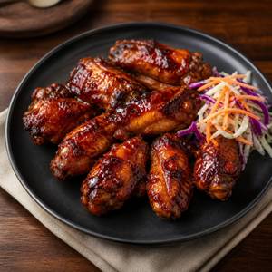 Chicken Wings In Barbecue Sauce