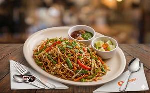 Veg Chowmein Dilli Style