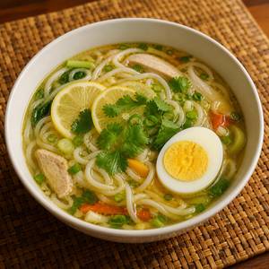Lemon Egg Thukpa