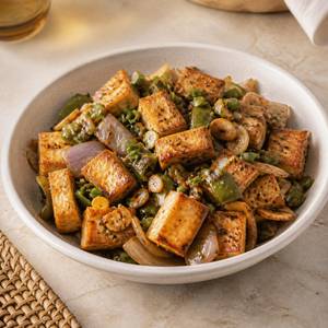 Garlic Paneer Dry