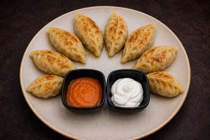 Paneer Pan Butter Momos (8 Pieces)