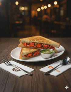Peri Peri Paneer Sandwich