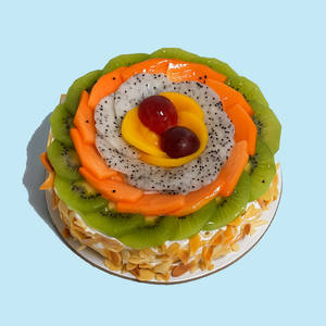 Fresh Fruit Cake-Eggfree