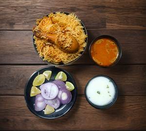 2 X Single Chicken Biryani