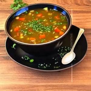 Veg Sweet Cotn Soup
