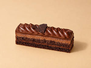 Eggless Beligium Chocolate Slice