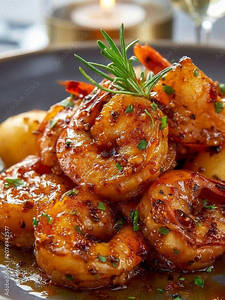 Teriyaki Prawns
