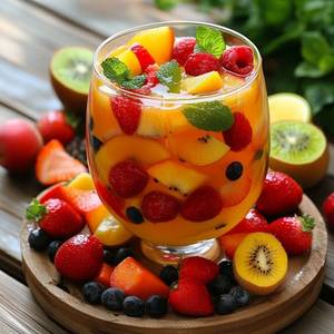 Fresh Mixed Fruit Juice